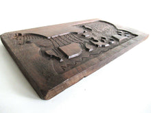 UpperDutch:,Wooden Springerle mold Horse Dutch Folk Art cookie mold, Bakery decor, Springerle, Horse and Carriage.