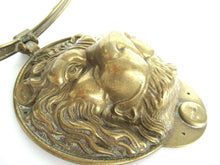 UpperDutch:Door knocker,Door Knocker Lion, Vintage Lion Door Knocker, Extremely large 9" Solid Brass Detailed Decorative Lion Head Door Knocker.