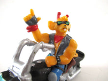 UpperDutch:,Biker Mice from Mars Throttle on Motorcycle Pvc Figure Bullyland.