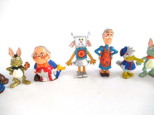 UpperDutch:Figurine,Doctor Snuggles Set of 11 Vintage 1979 pvc figurine's, Tingo, Ringo, Nobbie, Freddy, Charles, Miss Nette, Mathilde cache-bidon.