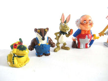 UpperDutch:Figurine,Doctor Snuggles Set of 11 Vintage 1979 pvc figurine's, Tingo, Ringo, Nobbie, Freddy, Charles, Miss Nette, Mathilde cache-bidon.