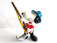 UpperDutch:,Peanuts Snoopy Fishing PVC Figurine, United Feature '66.