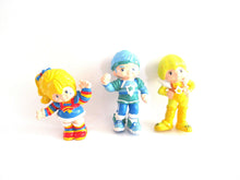 UpperDutch:Figurine,Set of 3 vintage Rainbow Brite 1983 Hallmark pvc figurine's.