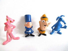 UpperDutch:Figurine,Set of 4 Pink Panther figurines, Sergeant Deux Deux, Aardvark, The Inspector Clouseau.