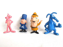 UpperDutch:Figurine,Set of 4 Pink Panther figurines, Sergeant Deux Deux, Aardvark, The Inspector Clouseau.