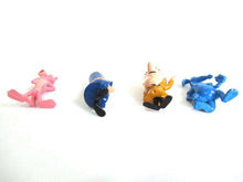 UpperDutch:Figurine,Set of 4 Pink Panther figurines, Sergeant Deux Deux, Aardvark, The Inspector Clouseau.