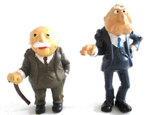 UpperDutch:,Statler and Waldorf, Schleich West-Germany The Muppets, Pvc figurine 1970's, Jim Henson.