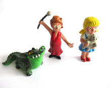 UpperDutch:,The Rescuers Set of 3 vintage Heimo pvc figurine's Penny, Madame Medusa and Brutus.