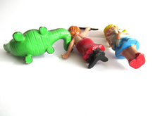 UpperDutch:,The Rescuers Set of 3 vintage Heimo pvc figurine's Penny, Madame Medusa and Brutus.