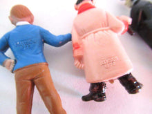 UpperDutch:Figurine,TinTin Set of 8 vintage Belvision 1973 pvc figurine's. Thomson, Snowy, Captain Maddock, Cuthbert Calculus, Herge, Kuifje.