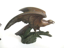 UpperDutch:Finial,Eagle Ornaments Set of 2 Metal Finials, Bird Statue, Embellishment.