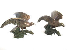 UpperDutch:Finial,Eagle Ornaments Set of 2 Metal Finials, Bird Statue, Embellishment.