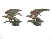 UpperDutch:Finial,Eagle Ornaments Set of 2 Metal Finials, Bird Statue, Embellishment.