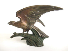 UpperDutch:Finial,Eagle Ornaments Set of 2 Metal Finials, Bird Statue, Embellishment.