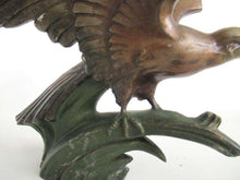 UpperDutch:Finial,Eagle Ornaments Set of 2 Metal Finials, Bird Statue, Embellishment.