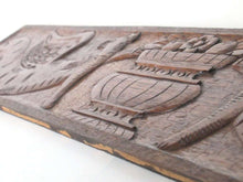 UpperDutch:Furniture applique,Antique Wooden Carved Panel Dragons Pediment Wooden Panel Antique furniture applique.
