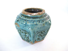 UpperDutch:Ginger Jar,Green Glazed Ginger Jar, Collectible pottery.