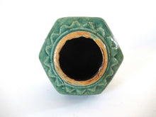 UpperDutch:Ginger Jar,Green Glazed Ginger Jar, Collectible pottery.