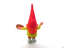 UpperDutch:,1 (ONE) David the Gnome figurine after a design by Rien Poortvliet, Painting gnome, Collectible pocket gnome, mini garden gnome. BRB / Startoys.