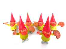 UpperDutch:,1 (ONE) David the Gnome figurine after a design by Rien Poortvliet, Painting gnome, Collectible pocket gnome, mini garden gnome. BRB / Startoys.