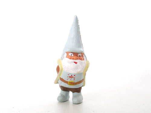 UpperDutch:,1 (ONE) Gnome figurine, Gnome after a design by Rien Poortvliet, Brb Gnome, David the Gnome.