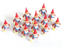 UpperDutch:,1 (ONE) Gnome figurine, Gnome after a design by Rien Poortvliet, Brb Gnome, David the Gnome, gnome playing ice hockey. Goalie