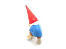 UpperDutch:,1 (ONE) Gnome figurine, Gnome after a design by Rien Poortvliet, Brb Gnome, David the Gnome, gnome with shovel.
