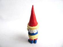 UpperDutch:,1 (ONE) Gnome figurine, Gnome after a design by Rien Poortvliet, Brb Gnome, David the Gnome. Turban and Flute