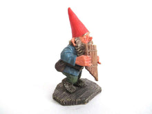 UpperDutch:Gnome,'Andreas' Gnome playing pan flute figurine after a design by Rien Poortvliet. Part of the Classic Gnomes series designed by Rien Poortvliet