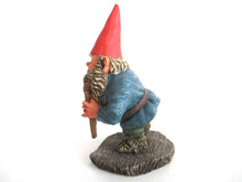 UpperDutch:Gnome,'Andreas' Gnome playing pan flute figurine after a design by Rien Poortvliet. Part of the Classic Gnomes series designed by Rien Poortvliet