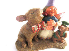 UpperDutch:Gnome,Classic Gnomes 'Living Together' Gnome Figurine after a design by Rien Poortvliet.