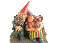 UpperDutch:,Classic Gnomes 'Love Forever' Gnome figurine after a design by Rien Poortvliet.