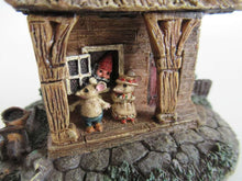 UpperDutch:Gnome,Classic Gnomes 'Mice House' Gnome figurine after a design by Rien Poortvliet.