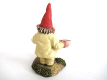UpperDutch:Gnome,Classic Gnomes 'Michael' Gnome figurine after a design by Rien Poortvliet, Gnome with Flower.