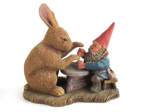 UpperDutch:,Classic Gnomes 'Ollekebolleke' Gnome playing game Rien Poortvliet, David the Gome.