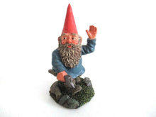 UpperDutch:Gnome,Classic Gnomes 'Peter' after a design by Rien Poortvliet Gnome with Axe.