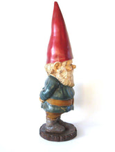 UpperDutch:Gnome,Garden Gnome Rien Poortvliet, David the Gnome, Vintage 34 INCH gnome, Forest gnome restaurant store decor, David el Gnomo.