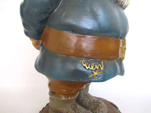 UpperDutch:Gnome,Garden Gnome Rien Poortvliet, David the Gnome, Vintage 34 INCH gnome, Forest gnome restaurant store decor, David el Gnomo.