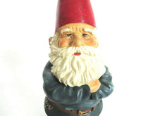 UpperDutch:Gnome,Garden Gnome statue 10 Inch after a design by Rien Poortvliet, David the Gnome.