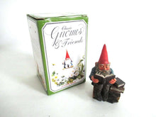 UpperDutch:Gnome,'Gideon' Reading Gnome figurine. Classic gnomes series by AAAAAAA International Co. Ltd. Designed by Rien Poortvliet.