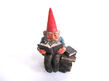 UpperDutch:Gnome,'Gideon' Reading Gnome figurine. Classic gnomes series by AAAAAAA International Co. Ltd. Designed by Rien Poortvliet.