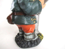 UpperDutch:,Gnome figurine, 9 INCH Gnome statue after a design by Rien Poortvliet, David the Gnome.