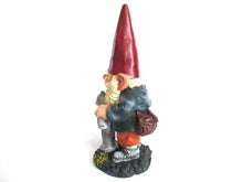 UpperDutch:,Gnome figurine, 9 INCH Gnome statue after a design by Rien Poortvliet, David the Gnome.