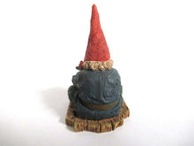 UpperDutch:,Gnome figurine, Albert, Klaus Wickl 1995, Enesco, Rien Poortvliet, Miniature collectible gnomes, woodcarving.