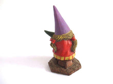 UpperDutch:Gnome,Gnome figurine 'Corrina' after a design by Rien Poortvliet, Gnome with Baby.