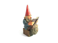 UpperDutch:Gnome,Gnome figurine 'Gideon' Reading. Classic gnomes series by AAAAAAA International Co. Ltd. Designed by Rien Poortvliet.