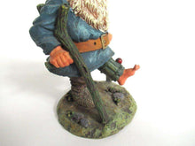 UpperDutch:,Gnome figurine 'Henry' Gnome with crutches, designed by Rien Poortvliet, Classic Gnomes serie 2000