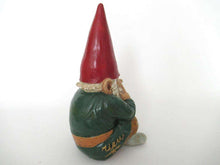 UpperDutch:Gnome,Gnome figurine, Sitting Gnome after a design by Rien Poortvliet, David the Gnome, Garden Gnome.