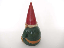 UpperDutch:Gnome,Gnome figurine, Sitting Gnome after a design by Rien Poortvliet, David the Gnome, Garden Gnome.