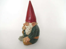 UpperDutch:Gnome,Gnome figurine, Sitting Gnome after a design by Rien Poortvliet, David the Gnome, Garden Gnome.